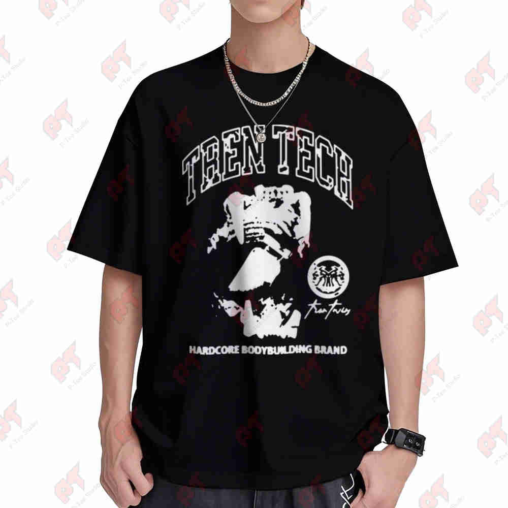 Streetwear Brand Shirts - Футболка Tren Tech Heavycore Bodybuilding Hardcore