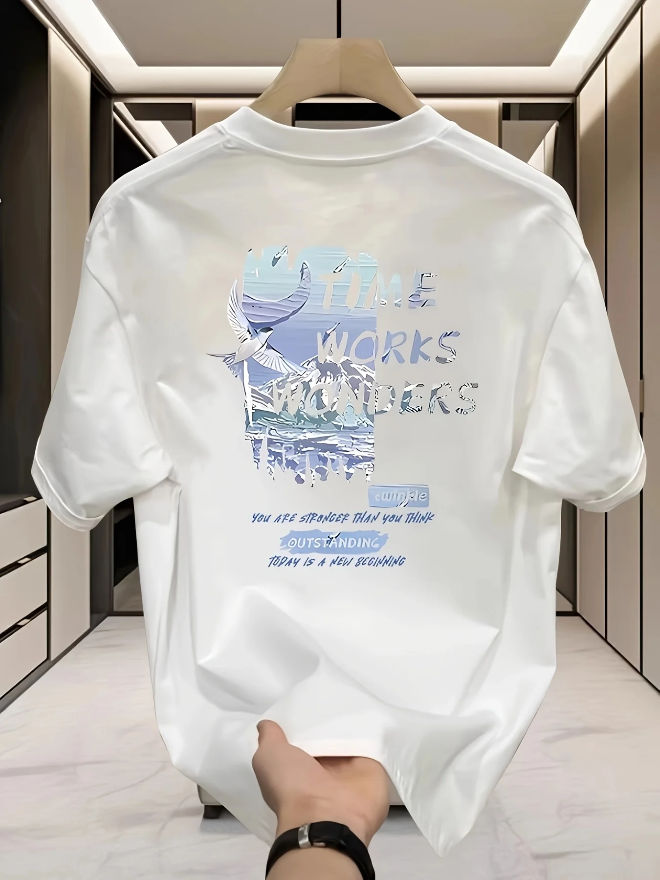 Streetwear Brand Aesthetic - Минималистичная повседневная футболка унисекс из хлопка