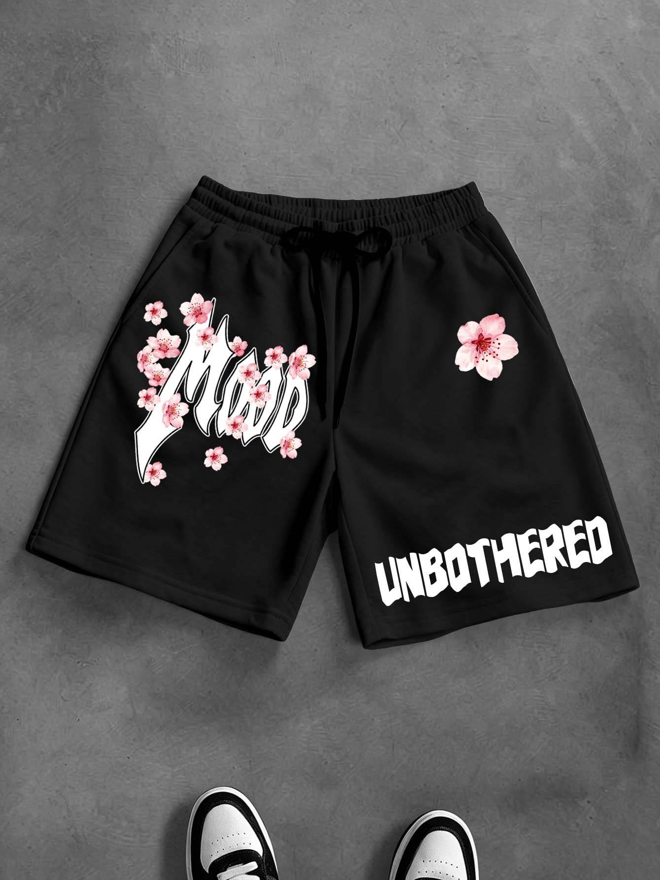 Gothic Streetwear Brand - Мужские свободные шорты в японском уличном