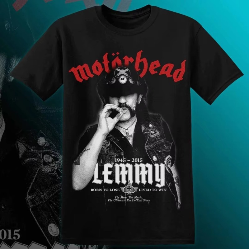 Streetwear Clothing Brands - Футболка MOTÖRHEAD LEMMY для мужчин и