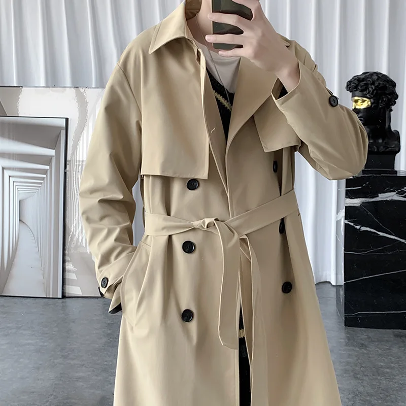 Streetwear Brand Fashion - Модный брендовый мужской деловой плащ-ветровка в