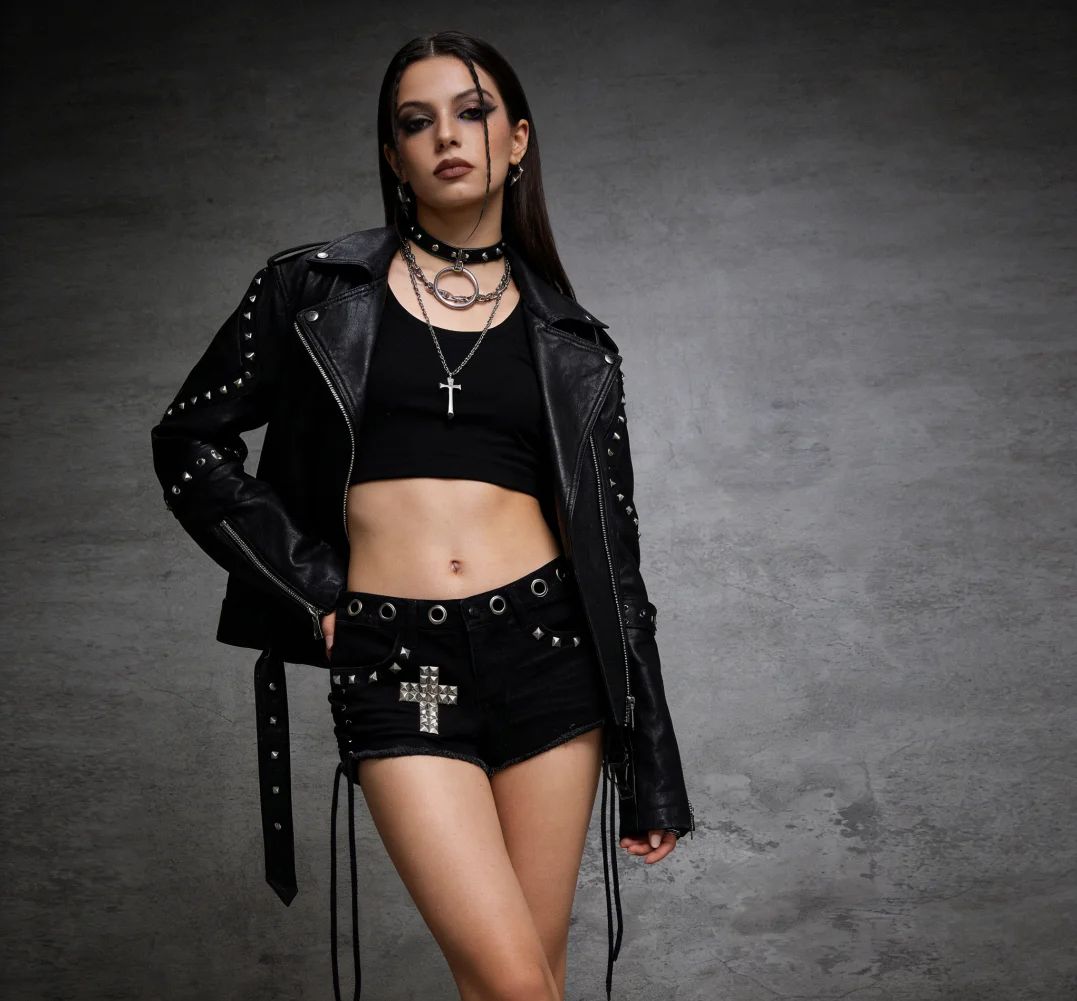 Gothic Streetwear Brand - Летние шорты Y2K для мужчин и
