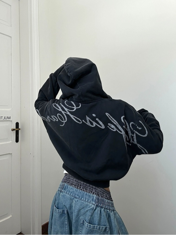 Gothic Streetwear Brand - Осень/зима Ins модная модная брендовая уличная