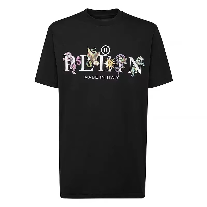 Gothic Streetwear Brand - Черная футболка с готическим принтом в
