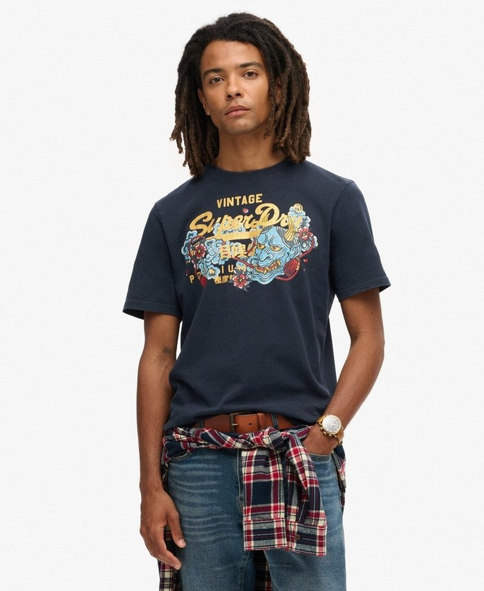 Brand Streetwear Tokyo - TOKYO VL, Superdry, модная повседневная футболка