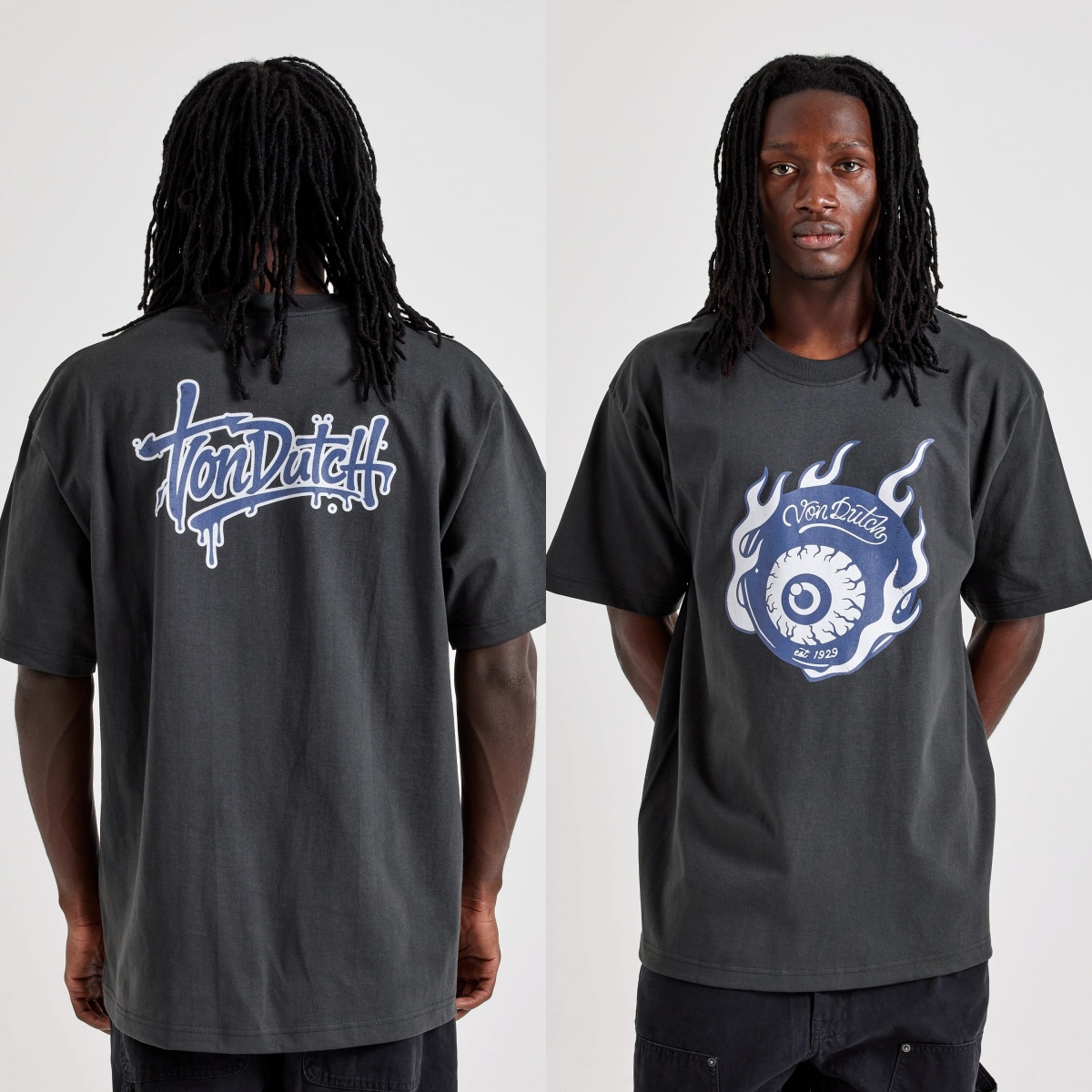 Футболка Flying Eye Flames Von – обзор и цена Streetwear Brand With Eye