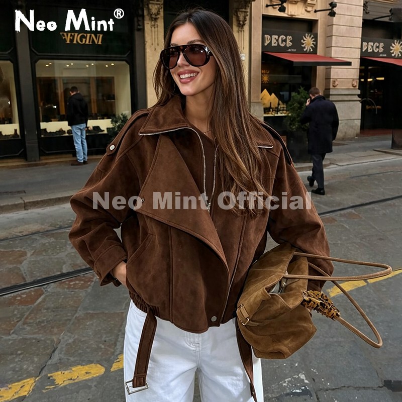 Новая осенняя коричневая замше – обзор и цена Streetwear Brand Fashion