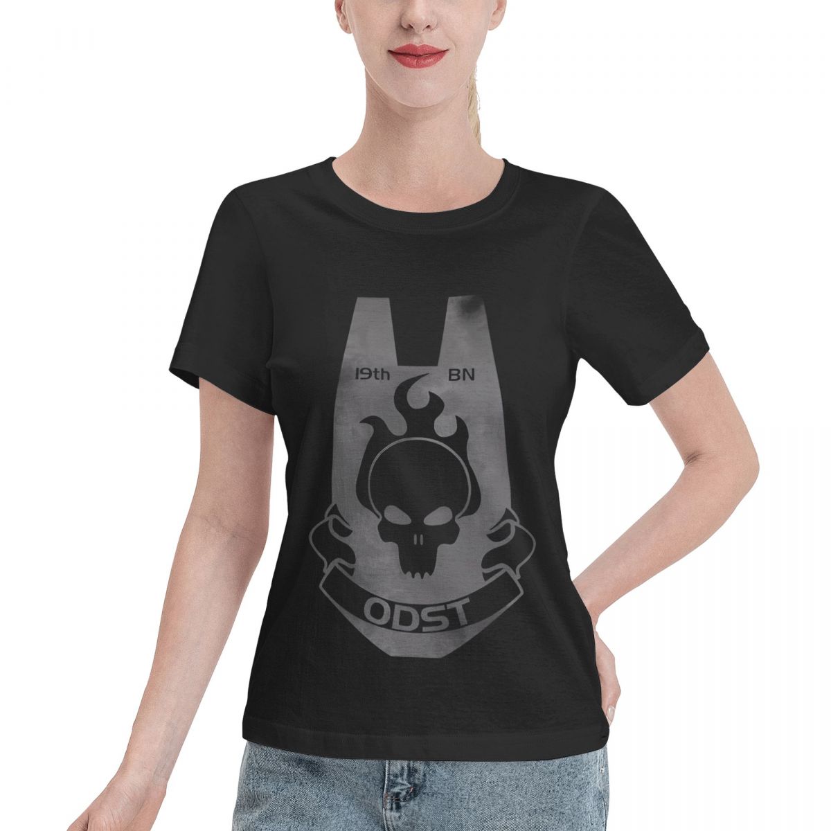 Женская футболка No Fade UNSC  – обзор и цена Gothic Streetwear Brand