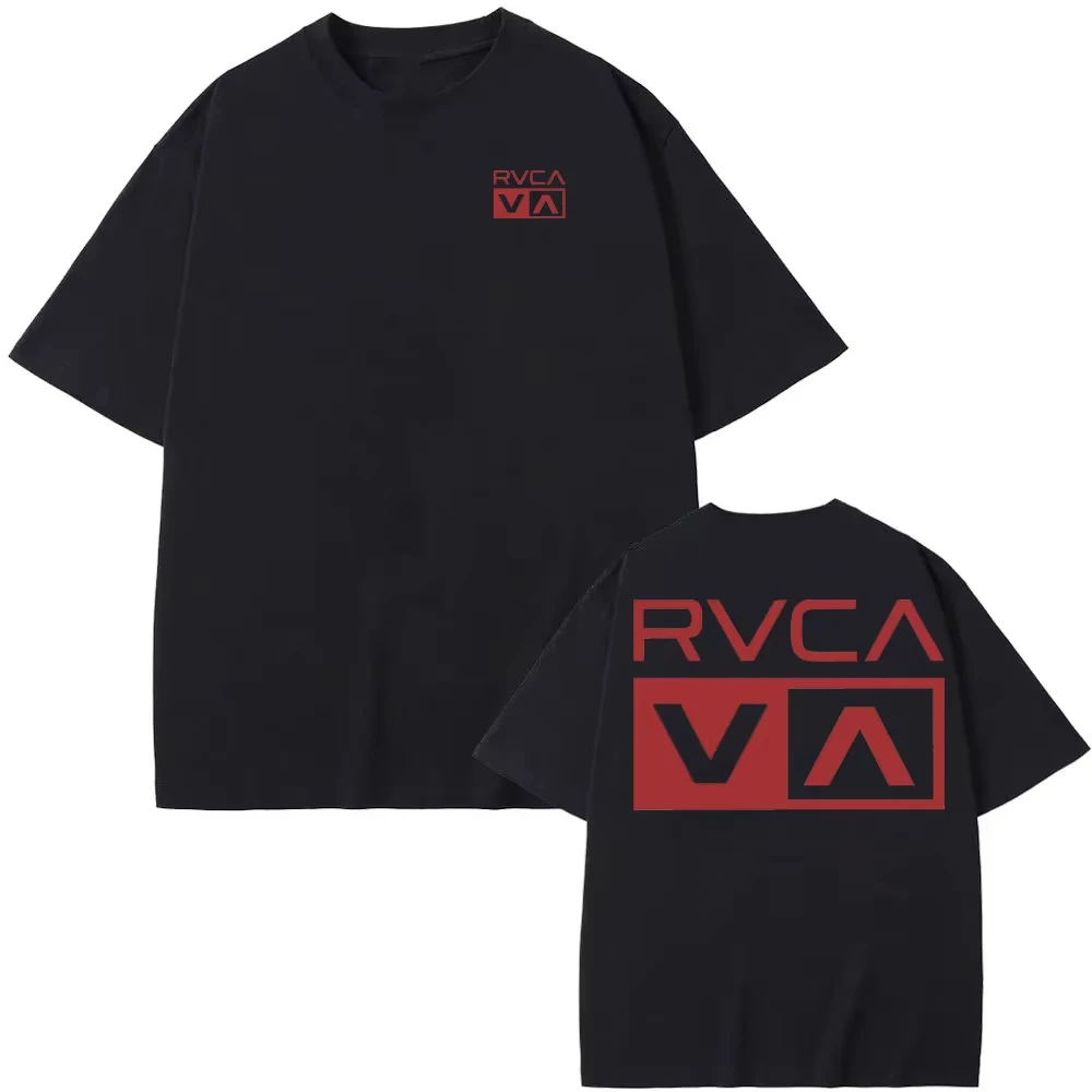 Футболка RVCA, черная, летняя, – обзор и цена Streetwear Brand Fashion