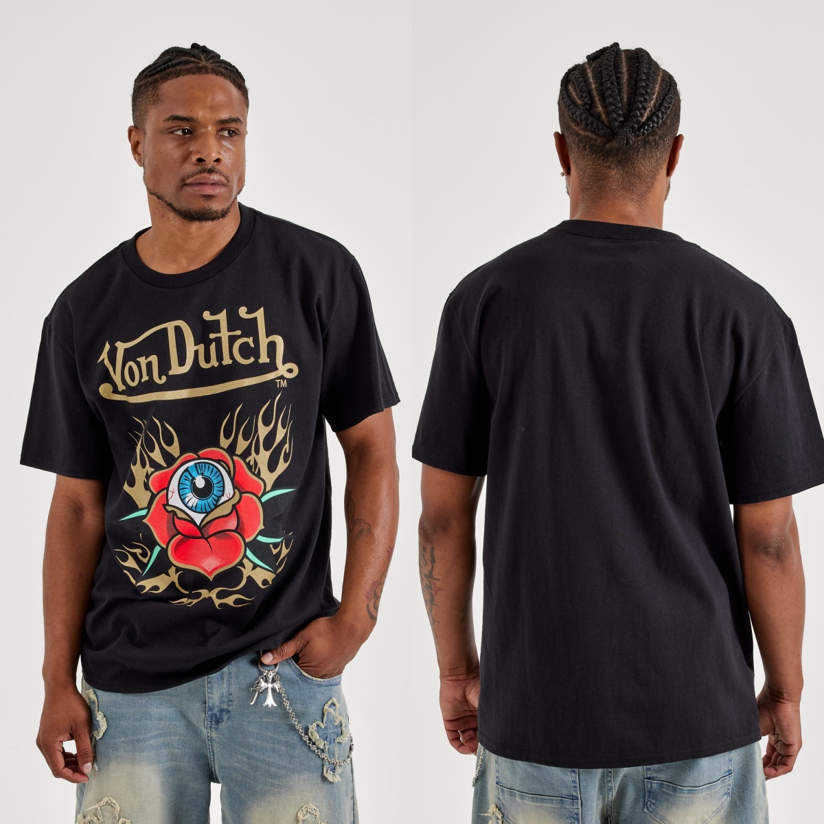 Футболка Rose Eyes Von Motorcy – обзор и цена Streetwear Brand With Eye